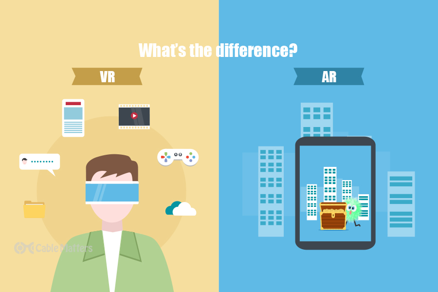 VR vs. AR: What's the Difference?