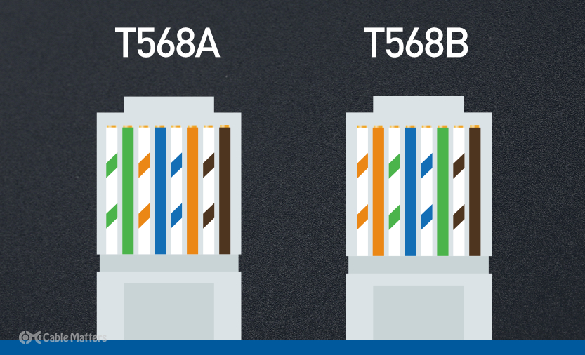 T568A vs T568B