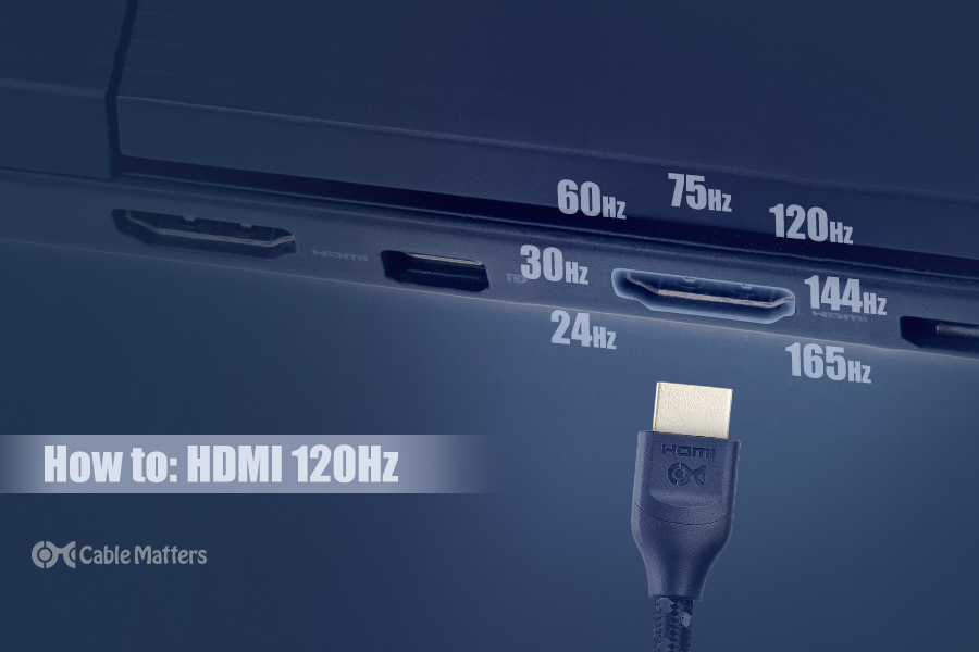 So it says that my tv doesn't support 120hz, but my monitor is a