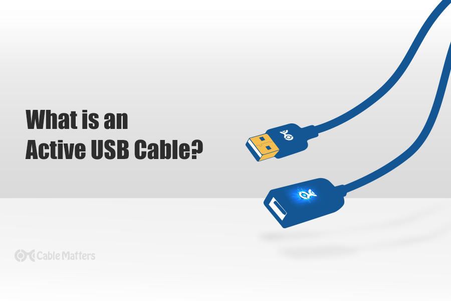 Roest monteren kleinhandel What is an Active USB Cable?