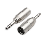 Cable Matters 2-Pack 6.35mm 1/4 Inch TRS to XLR Adapter