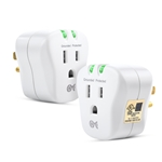 Cable Matters 2-Pack, Single Outlet Surge Protector - 540J