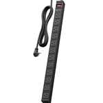 [ETL Certified] Wall-Mountable 12 Outlet Power Strip