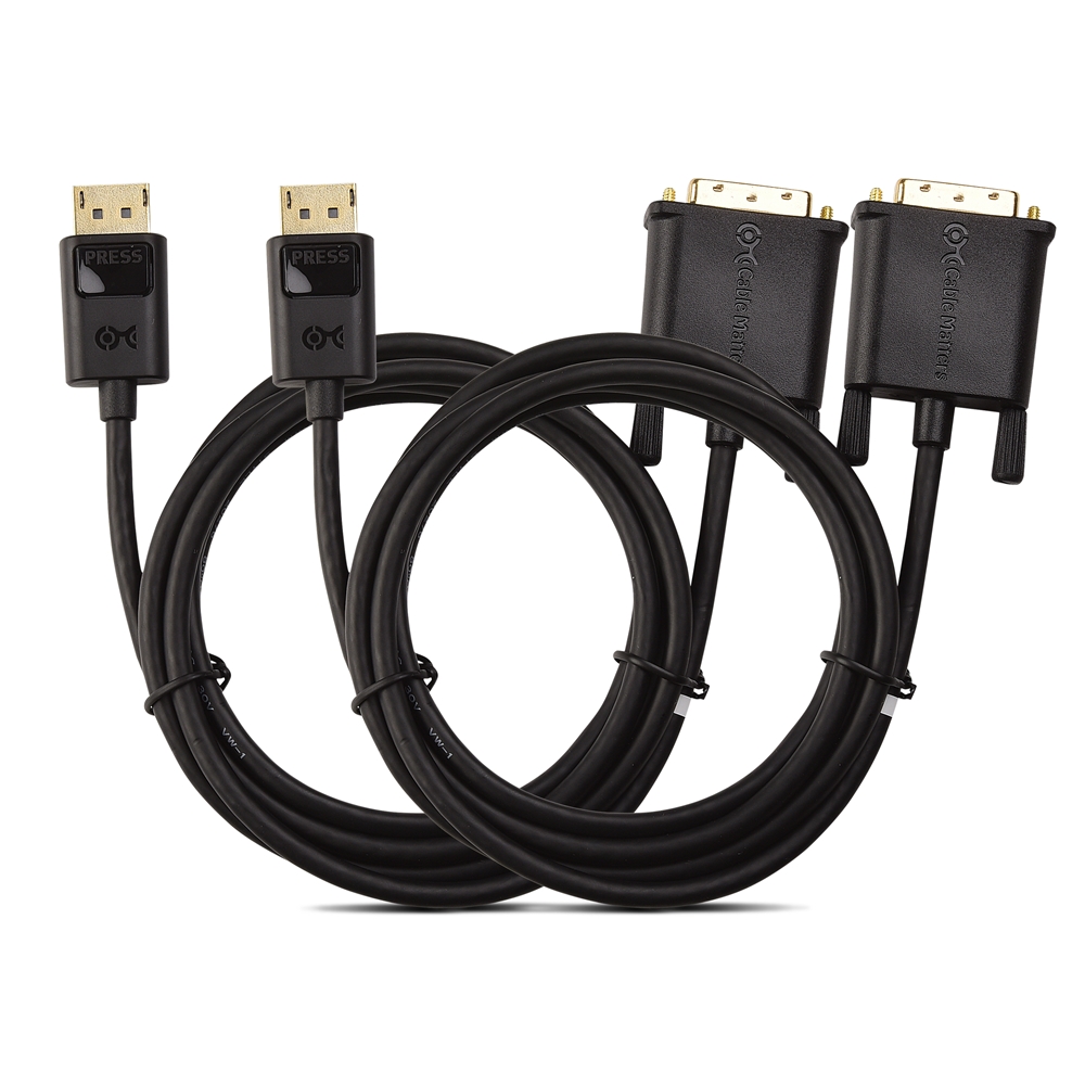 DisplayPort to DVI-D Cable – ConnectPRO