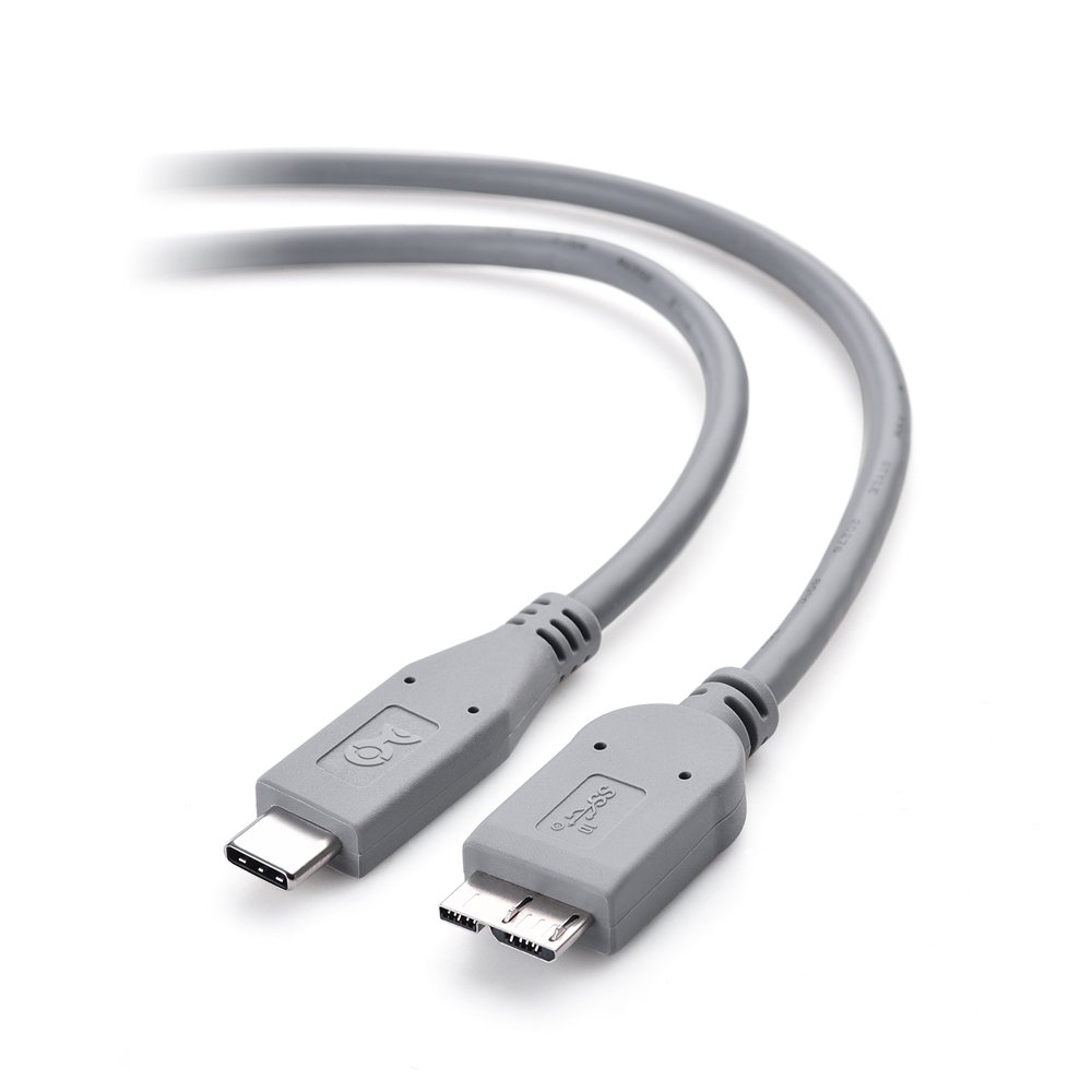 USBC2MICRO-1M, Cable adaptador USB 3.1 - Tipo C Macho a USB 2.0