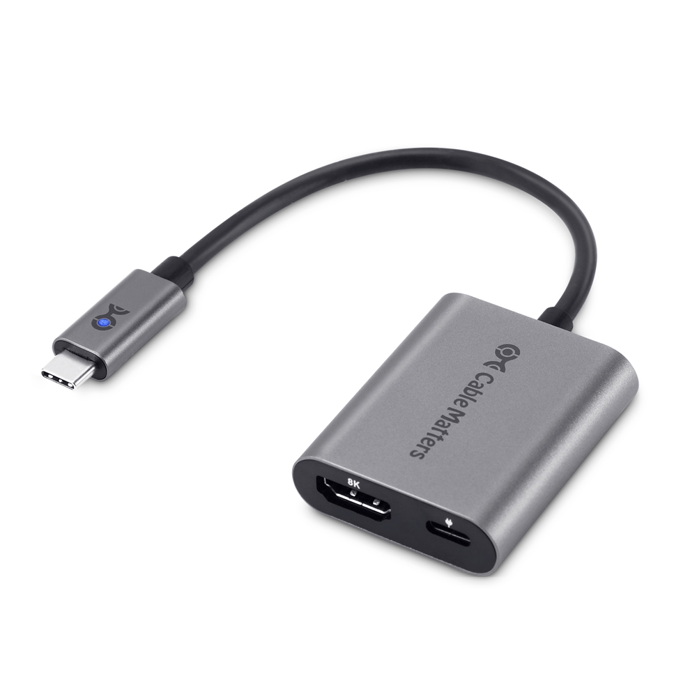 The latest Cable Matters USB type-C/Thunderbolt 4 dual HDMI adapter is  compatible with an 8K monitor -  News