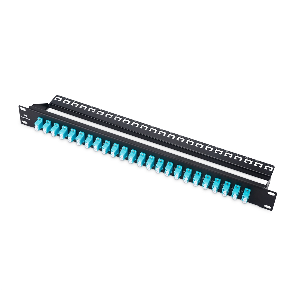 1U 19'' 48 Fibers LC to LC OM3/OM4 Multimode Fiber Patch Panel