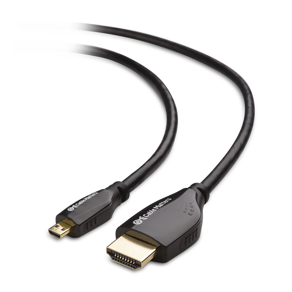  Cable Matters 2-Pack Mini HDMI to HDMI Adapter (HDMI
