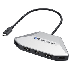 Cable Matters USB-C® MST Adapter with Power Delivery