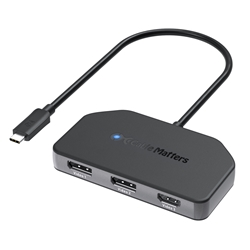 Cable Matters USB-C Triple Video Hub with Charging