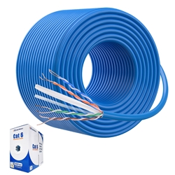 Cable Matters [UL Listed] In-Wall Rated (CM) Cat6 Bulk Ethernet Cable 500 ft