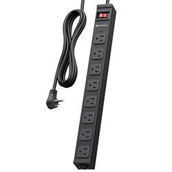 [ETL Certified] Wall-Mountable 8 Outlet Power Strip