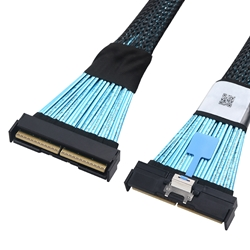 MCIO x24 148 Pin Cable - 2.8 ft/0.85m