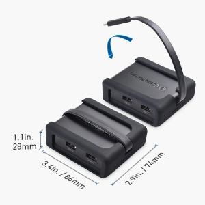  Cable Matters USB C Hub with Dual DisplayPort