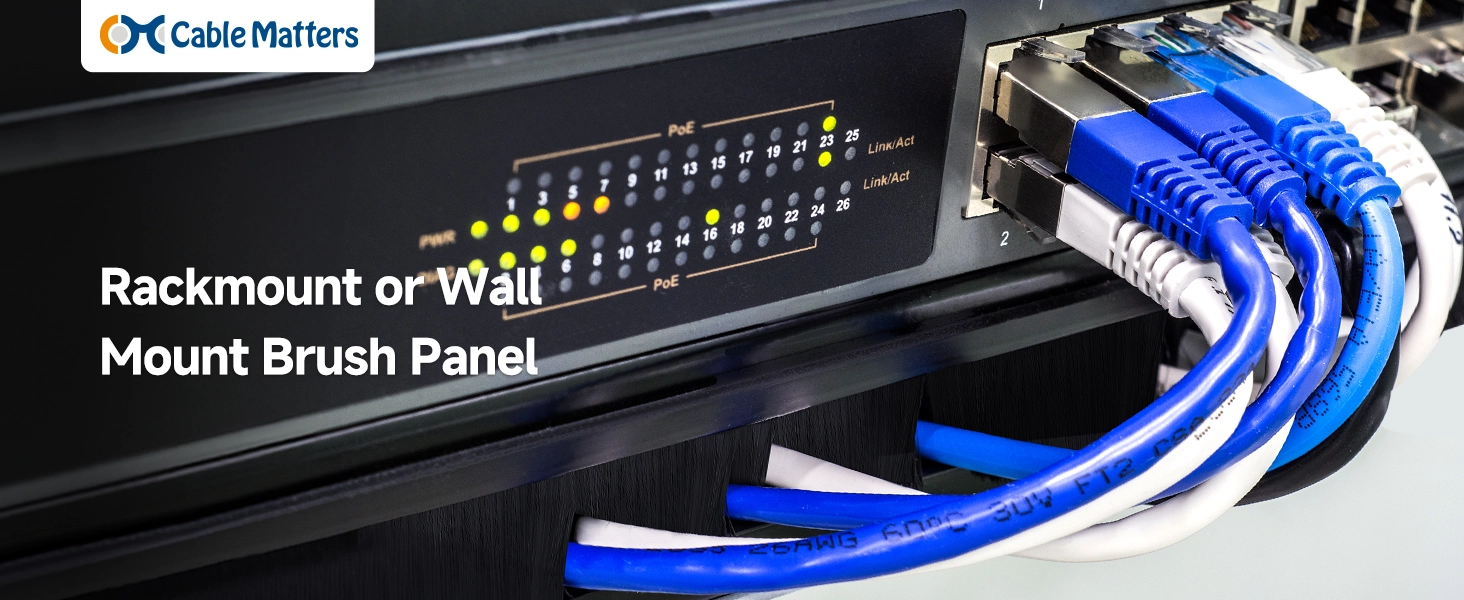 Rack Mount Brush Panel