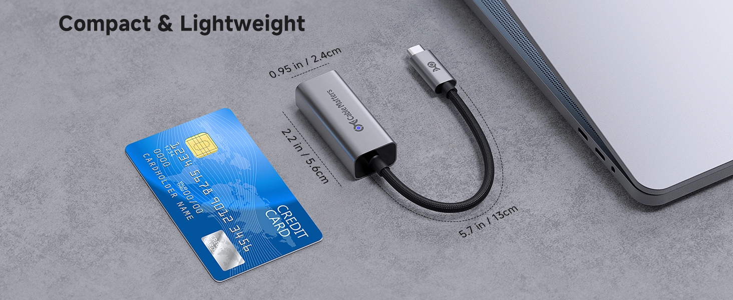 USB-C to 2.5 Gigabit Ethernet Adapter