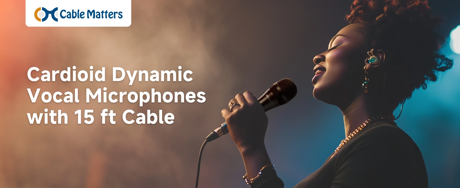 Cardioid Dynamic Vocal Microphones