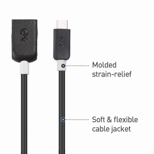 Matters USB Type-C to Type-A cable adapter