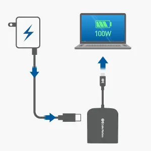 Cable Matters USB-C Multiport Adapter with 8K HDMI and Power Delivery