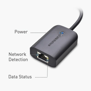 USB Type-C to Gigabit Ethernet Adapter with Power Delivery