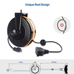 Cable Matters Retractable Extension Cord Reel