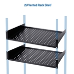 Cable Matters 2U Vented Rack Shelf