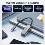 Cable Matters USB-C to DisplayPort 2.1 Adapter