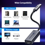 Cable Matters USB-C to DisplayPort 2.1 Adapter