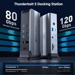 Cable Matters 11-in-1 Thunderbolt 5 Dock with Thunderbolt Share