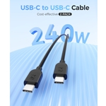 Cable Matters 2-Pack, 240W USB-C 2.0 Charging Cable