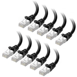 Cable Matters 10-Pack, Cat 6A Shielded Ethernet Patch Cable