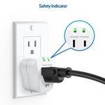 Cable Matters 2-Pack, Single Outlet Surge Protector - 540J