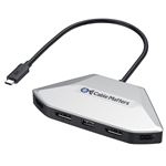 Cable Matters USB-C® MST Adapter with Power Delivery