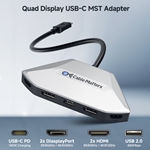 Cable Matters USB-C® MST Adapter with Power Delivery