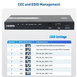 Cable Matters 48Gbps HDMI Audio Extractor with eARC