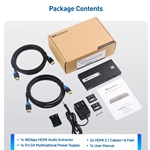 Cable Matters 48Gbps HDMI Audio Extractor with eARC