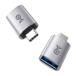 2-Pack, 10Gbps USB-C Male to USB-A Female Adapter