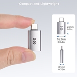 2-Pack, 10Gbps USB-C Male to USB-A Female Adapter