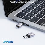 2-Pack, 40Gbps USB-C Extender Adapter