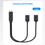 USB-C 2.0 Y Splitter