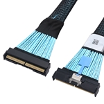 MCIO x24 148 Pin Cable - 2.8 ft/0.85m