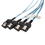 Cable Matters Internal Mini-SAS to 4x SATA Forward Breakout Cable