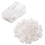 Cable Matters 100-Pack Cat6 RJ45 Modular Plugs for Large Diameter Cable