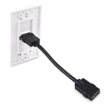 Cable Matters 2-Pack 1-Port HDMI Wall Plate in White