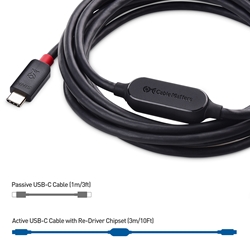Cable Matters Braided Long USB C Cable 10 ft with 100W Power Delivery, Fast  Charging and 480Mbps Data Transfer, Compatible with MacBook Pro, XPS, PS5