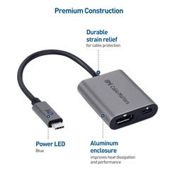 Cable Matters 48Gbps 8K USB C to HDMI 2.1 Cable 6 ft, Support 4K 120Hz and  8K 60Hz HDR - Thunderbolt 3, Thunderbolt 4, USB4 Compatible with iPhone 15