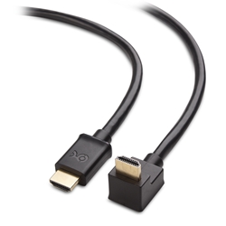 Cable Matters Combo Pack Adaptador HDMI de ángulo recto plano (adaptador  HDMI de 90 grados) con soporte 4K y HDR