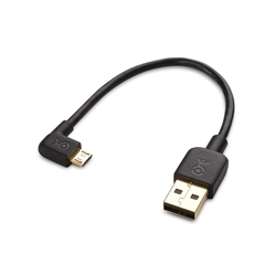 Combo-Pack Right Angle and Left Angle USB 2.0 Cables 6 Inches