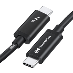 Intel Certified Thunderbolt 3 USB C Cable